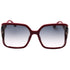 Tom Ford FT1089 75B shiny fuxia / gradient smoke Sunglasses One Size
